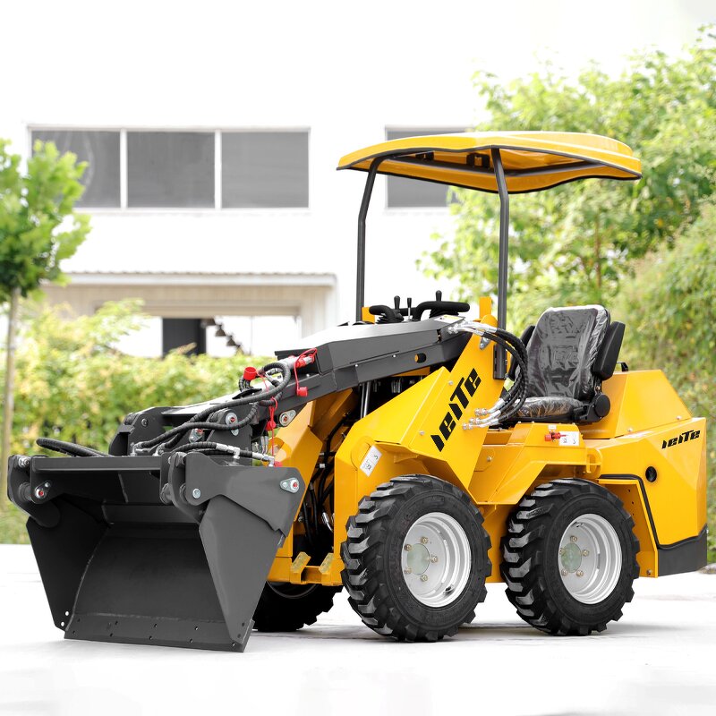 Skid Steer Loader Factory - Cheap 4 in 1 Bucket Track Loader