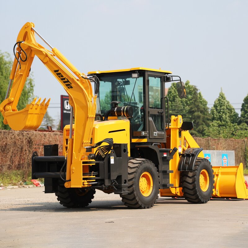 Skid Steer Loader Supplier - 4 in 1 Bucket Track Loaders for Sale