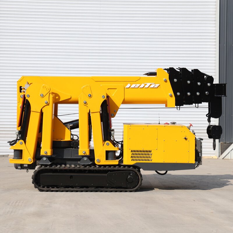 Spider Crane Manufacturer - 8 Ton Foldable Narrow Working Hydraulic