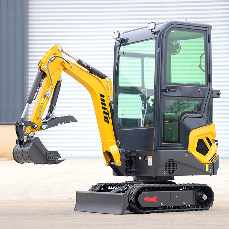 Mini Excavator Supplier - 1.2 Ton Kubota Engine with Attachments