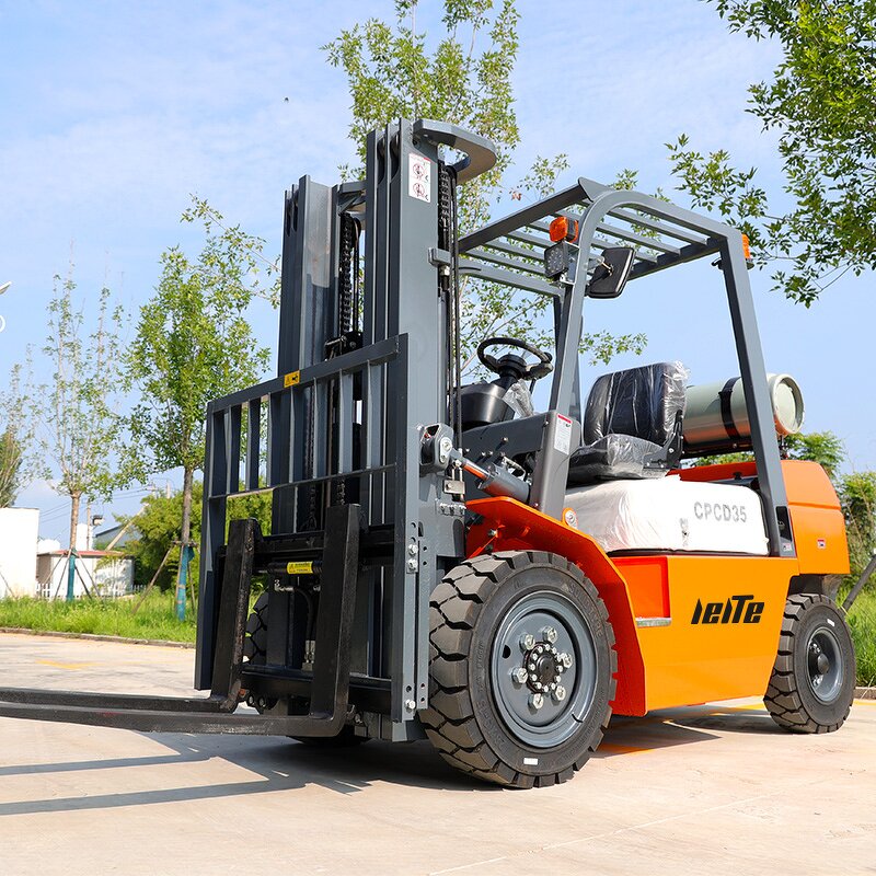 Rough Terrain Forklift Manufacturer - 2-5 Ton 4WD Diesel with Attachment