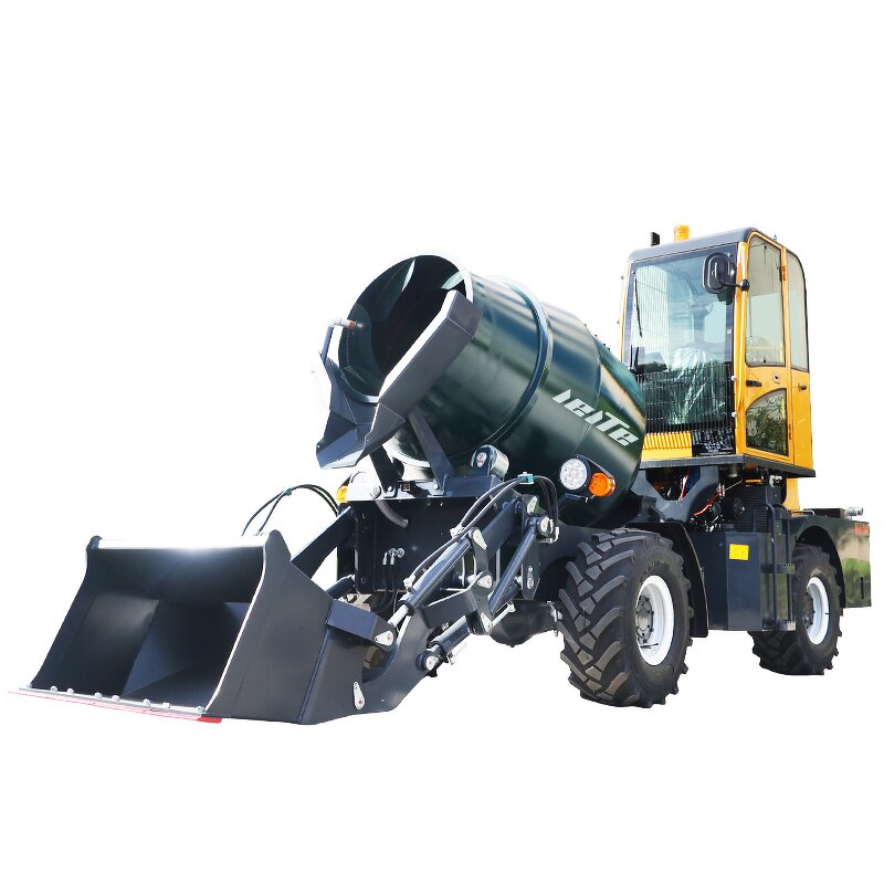 Self Loading Mixer Truck Factory - 4 Cbm Automatic Feeding