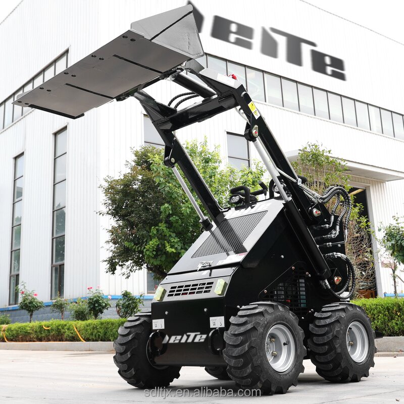 Skid Steer Loader Factory - Cheap 4 in 1 Bucket Wheel Loader