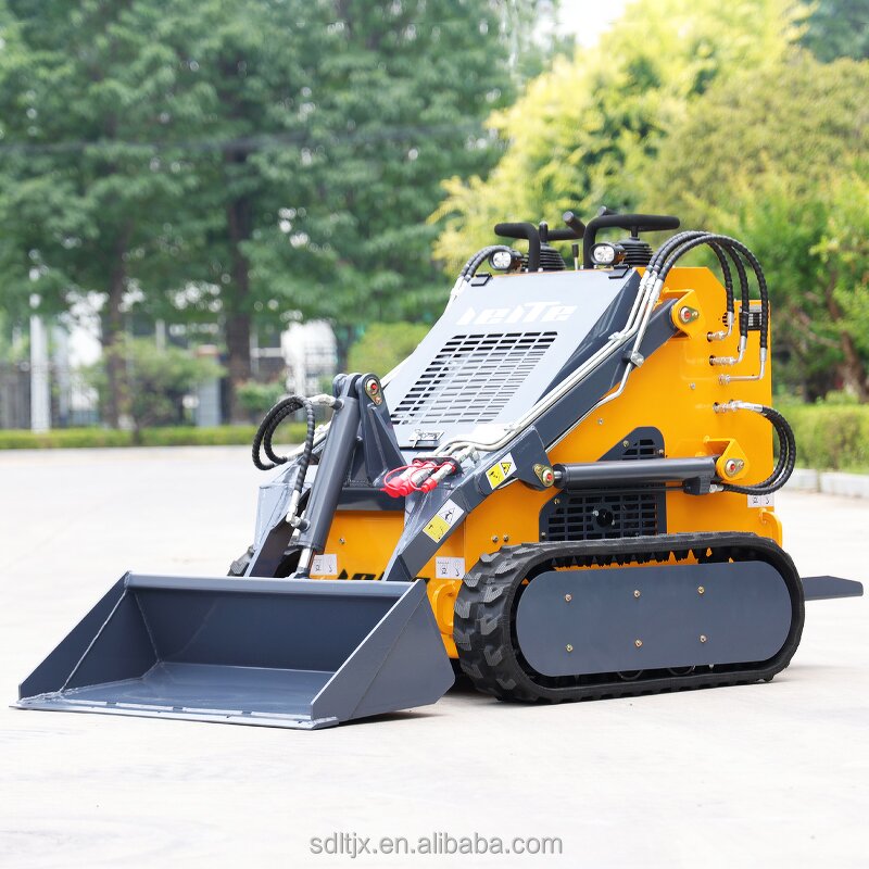 Skid Steer Loader Factory - Cheap 4 in 1 Bucket Wheel Loader
