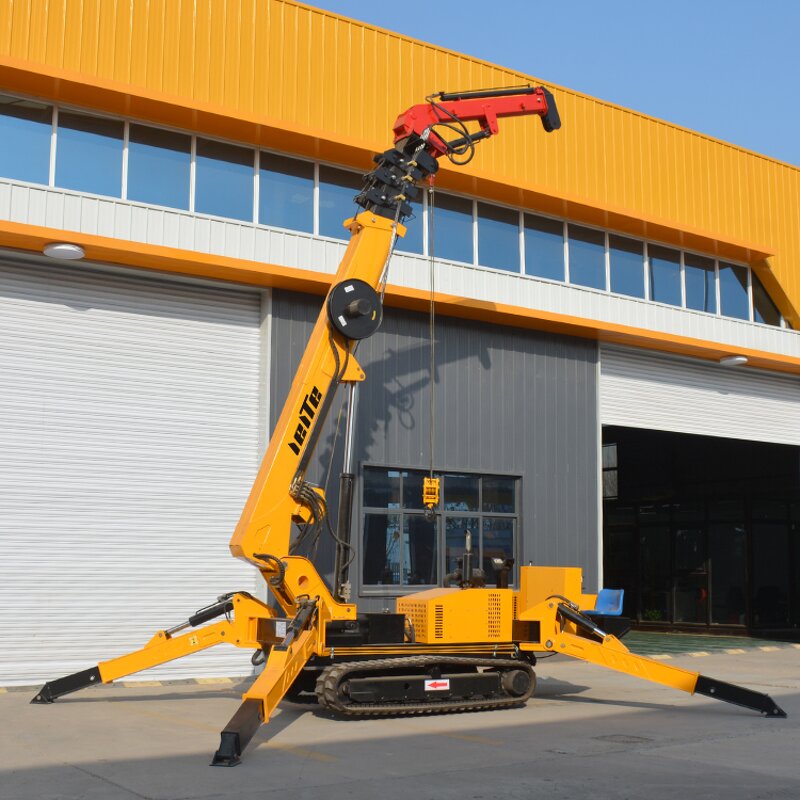 Spider Crane Manufacturer - Battery Crawler Mobile Telescopic Boom