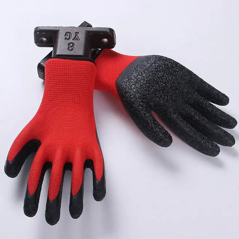 Safety Gloves Manufacturer - Free Sample Latex Anti-Abrasion Slip-Resistant