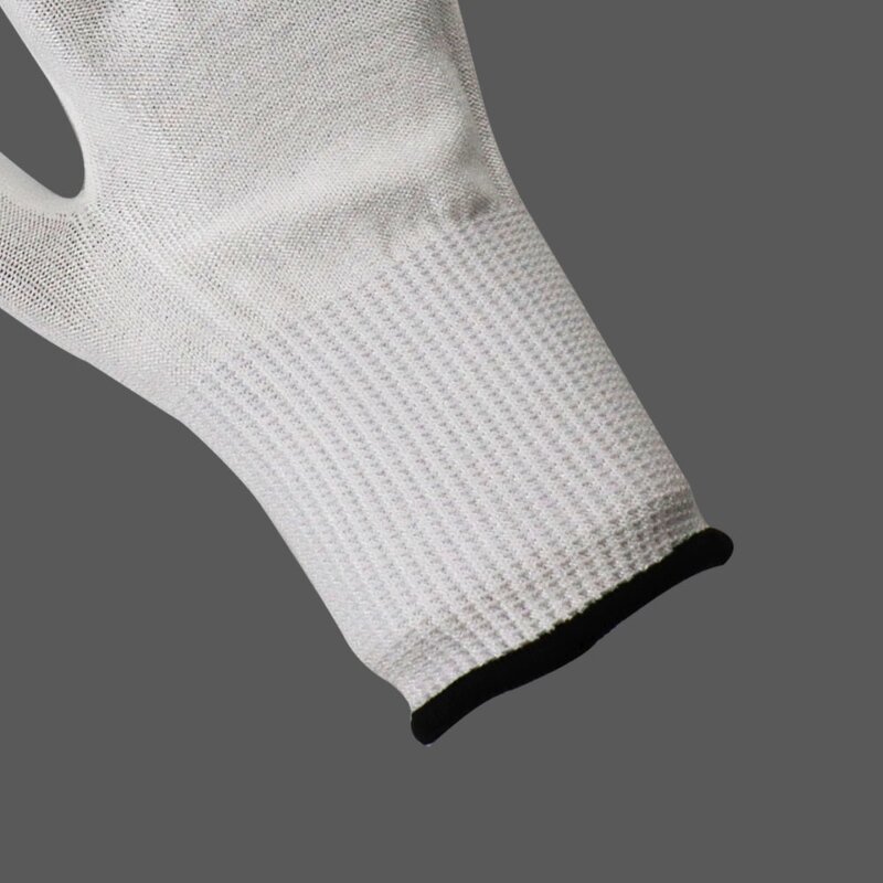 Work Gloves Manufacturer - OEM Custom White PU Coated HPPE Gloves