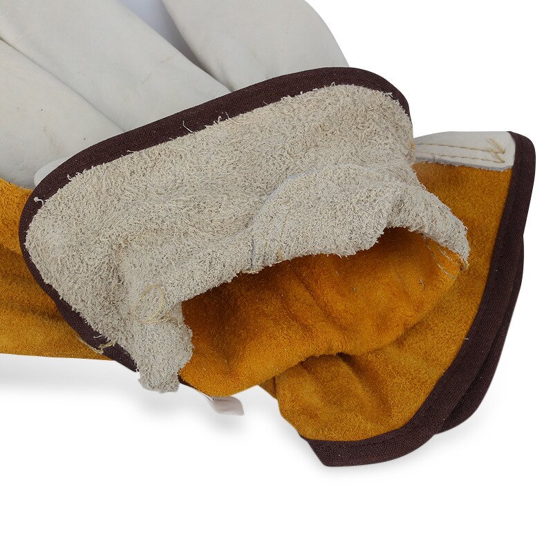 Leather Gloves Manufacturer - Cowhide Anti-Cut Anti-Slip Protective Gloves