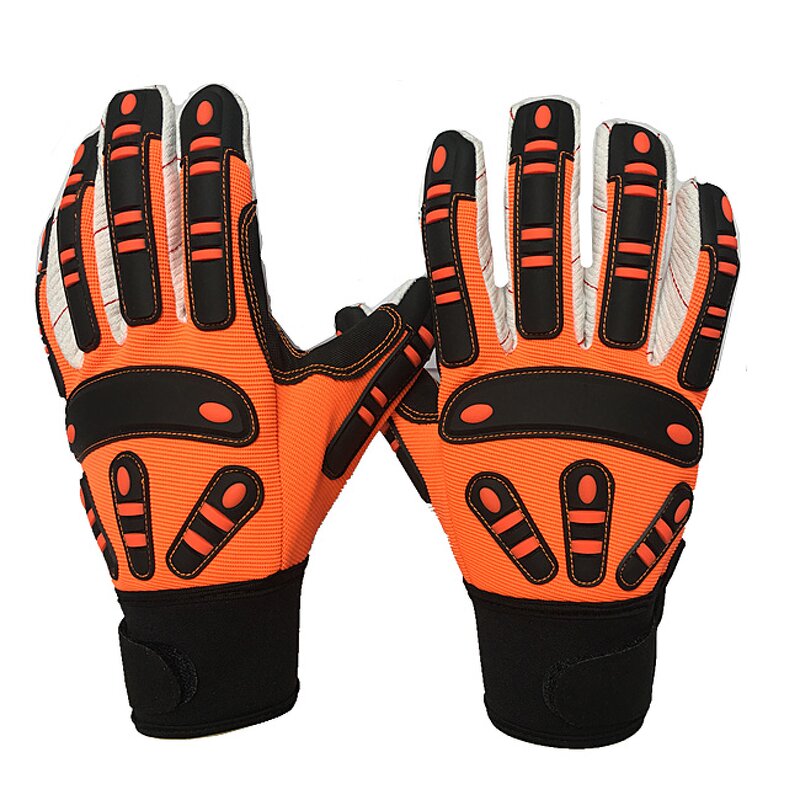 Mechanic Gloves Manufacturer - Men's High Impact Anti-Slip Safety Gloves