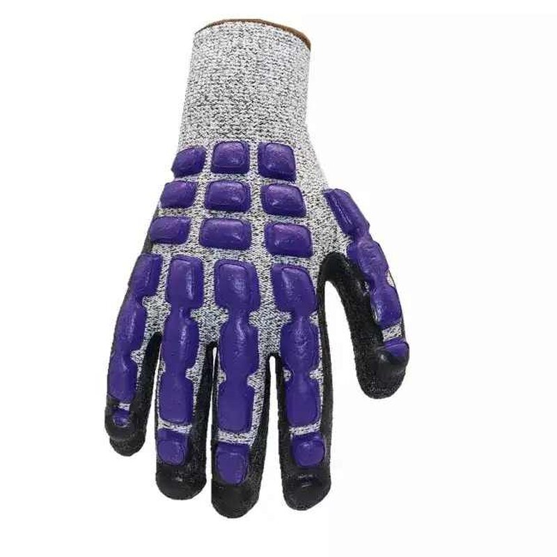 Work Gloves Manufacturer - TPR Anti Impact Cut Resistant Safety Gloves