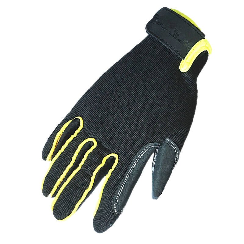 Mechanic Gloves Manufacturer - Custom Logo Anti-Impact Industrial Gloves