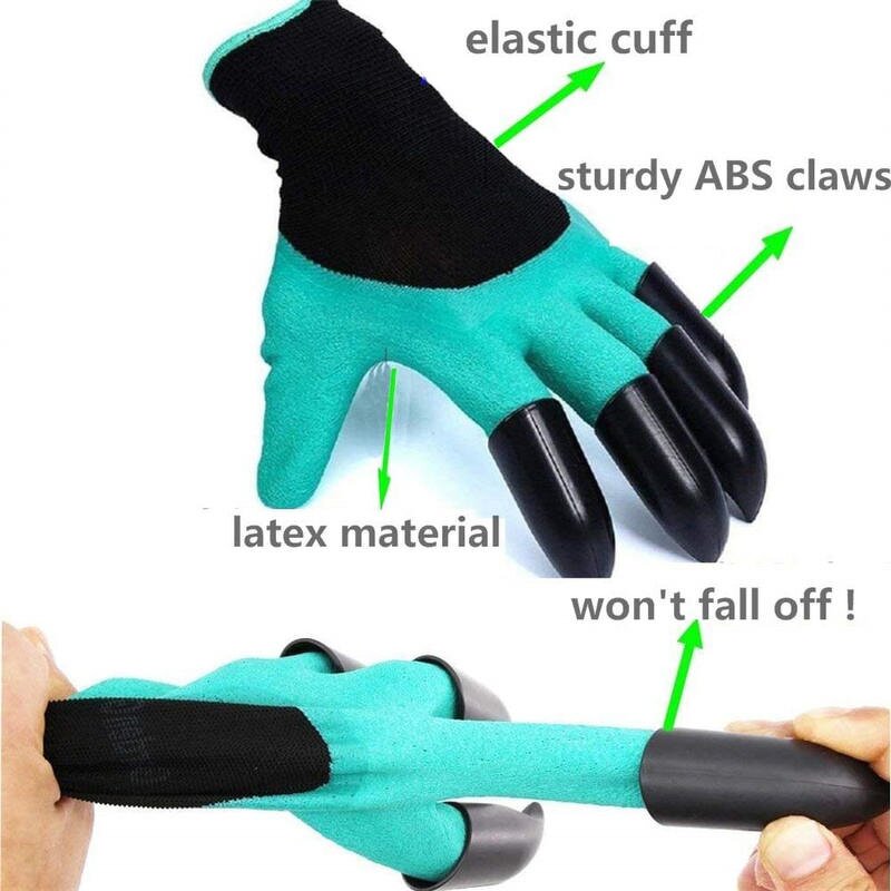 Garden Gloves Manufacturer - Waterproof Latex with Claws Planting Gloves