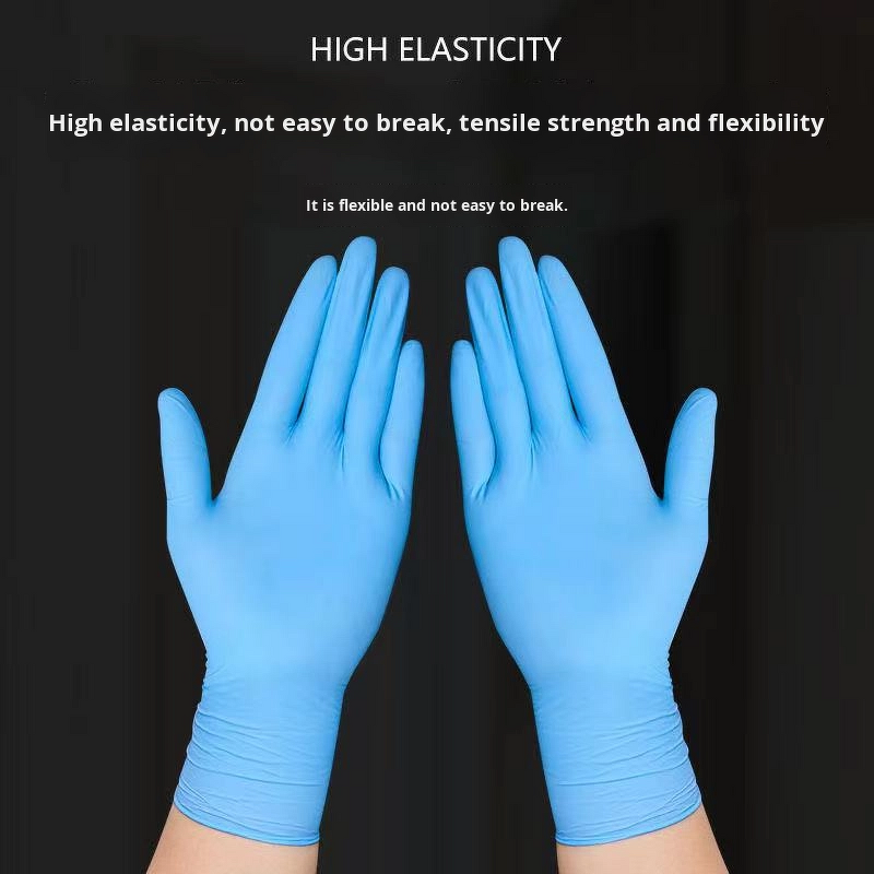 Examination Gloves Manufacturer - Blue Black Nitrile Powder Free Gloves