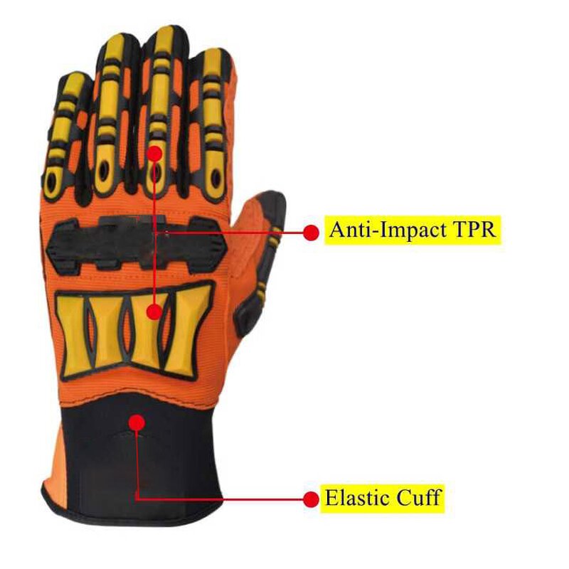 Anti-Impact Gloves Manufacturer - High Performance TPR Protective Gloves
