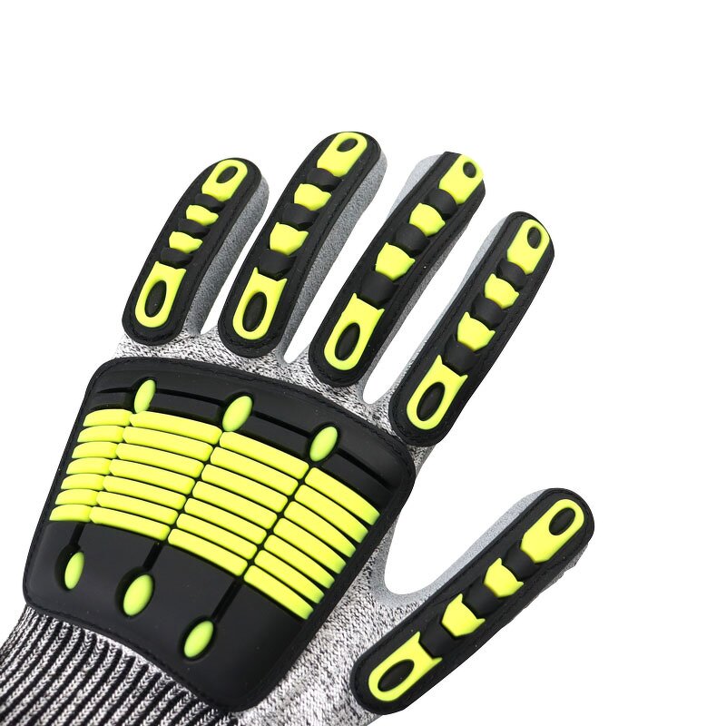 Oilfield Gloves Manufacturer - Anti-Slip Nitrile HPPE Knuckle Cut Resistant