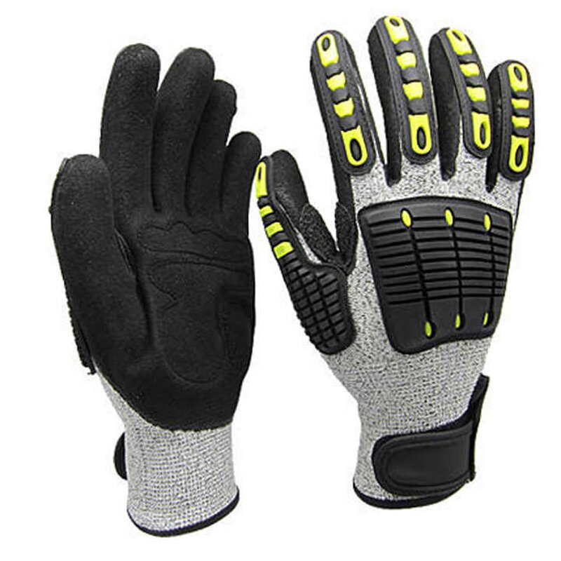 Industrial Gloves Manufacturer - Nitrile Sandy Electric Cut Resistant Gloves