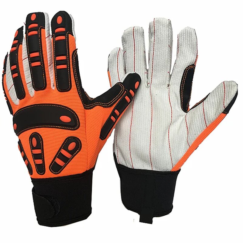 Mechanic Gloves Manufacturer - Men's High Impact Anti-Slip Safety Gloves