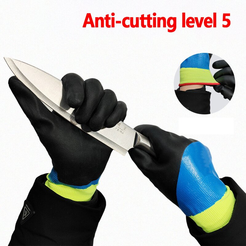 Freezer Gloves Manufacturer - ANSI A4 Cut-Resistant Waterproof Cold Weather