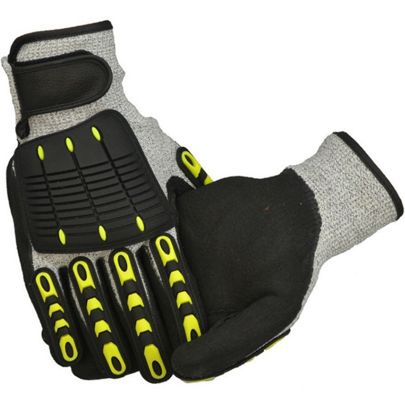 Industrial Gloves Manufacturer - Nitrile Sandy Electric Cut Resistant Gloves