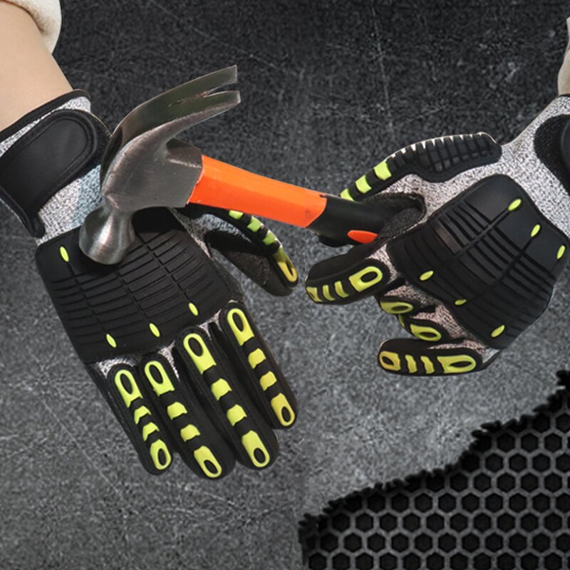 TPR Gloves Manufacturer - High Impact Oilfield Cut Resistant Safety Gloves