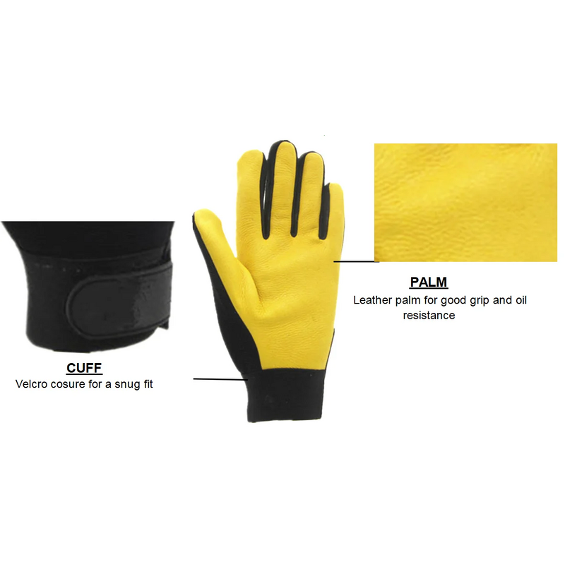 Leather Gloves Manufacturer - Anti-Slip Riding Motorcycle Cycling Hunting Gloves