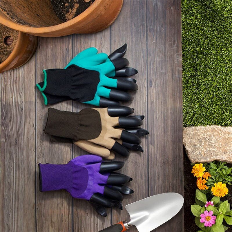 Garden Gloves Manufacturer - Waterproof Latex with Claws Planting Gloves