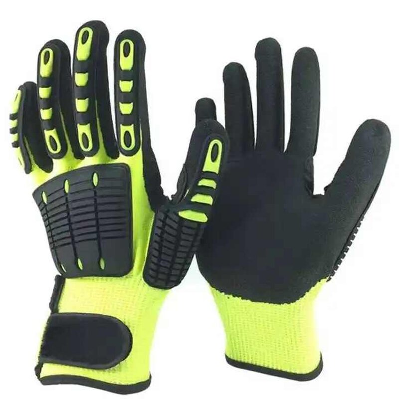 Oilfield Gloves Manufacturer - Wholesale TPR Knuckle Cut Resistant HPPE