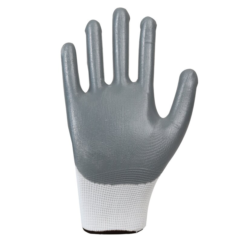 Industrial Gloves Manufacturer - Custom EN388 13G Nitrile Anti-Static Gloves
