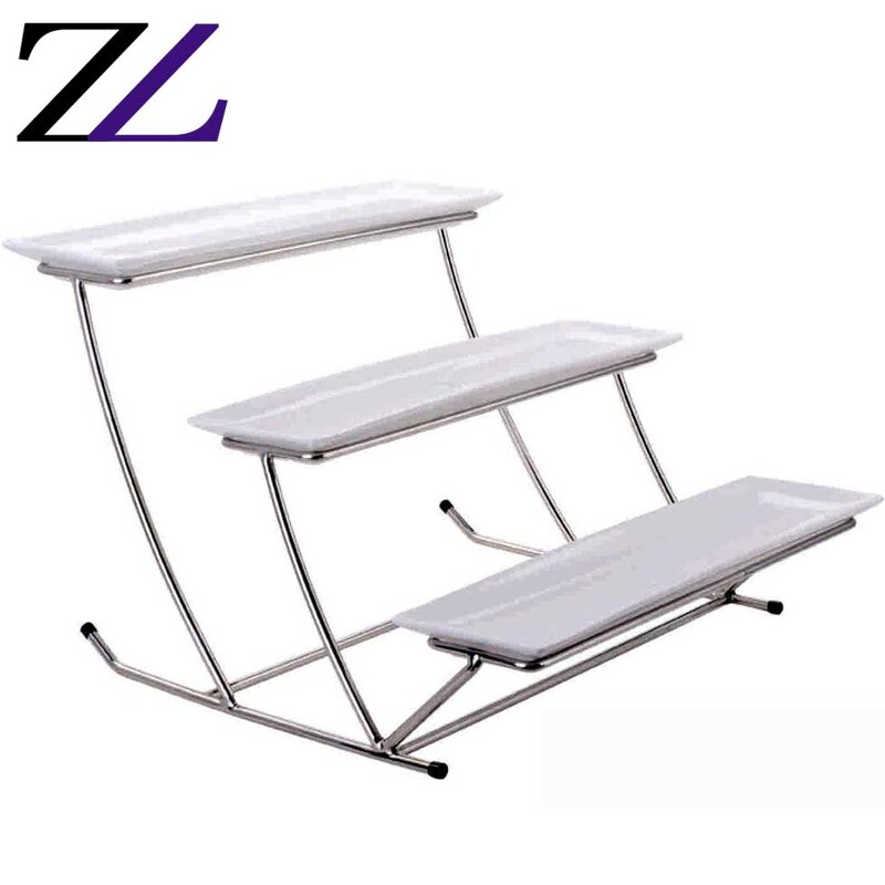 Cake Display Stand Factory - Popping Banquet Glass Fruit Plate Decoration