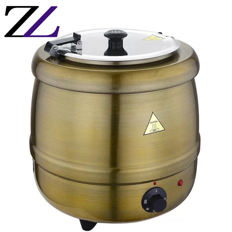 Soup Warmer Pot Manufacturer - 10L Commercial Stainless Steel Buffet Pot