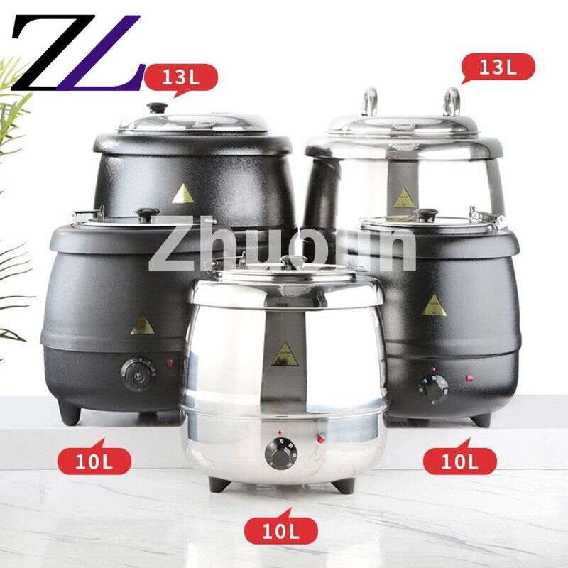 Soup Warming Station Factory - 10L Stainless Steel Electric Heating Buffet