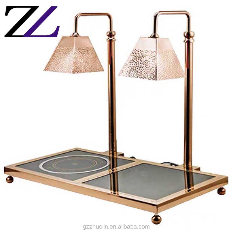 Food Warming Lamp Supplier - 220V Marble Base Carving Station Lamp
