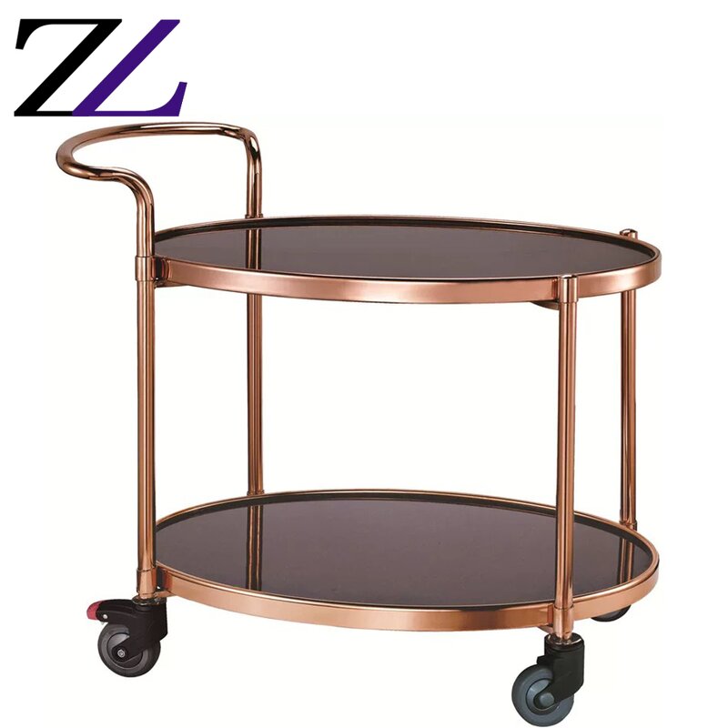 Food Transport Cart Factory - Stainless Steel 3 Tier Hot Service Trolley
