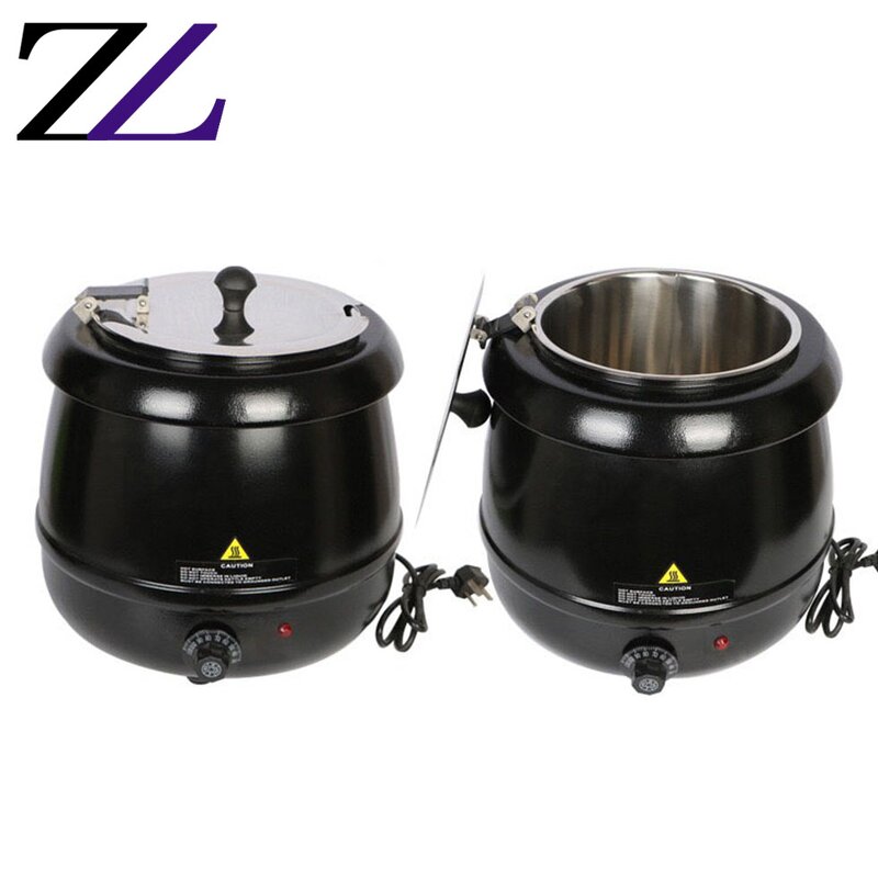Soup Warmer Pot Supplier - Electric Insulated Rose Gold Hot Pot