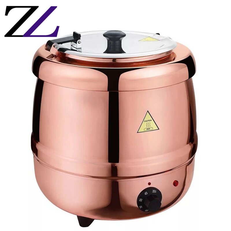 Soup Warmer Pot Manufacturer - 10L Commercial Stainless Steel Buffet Pot