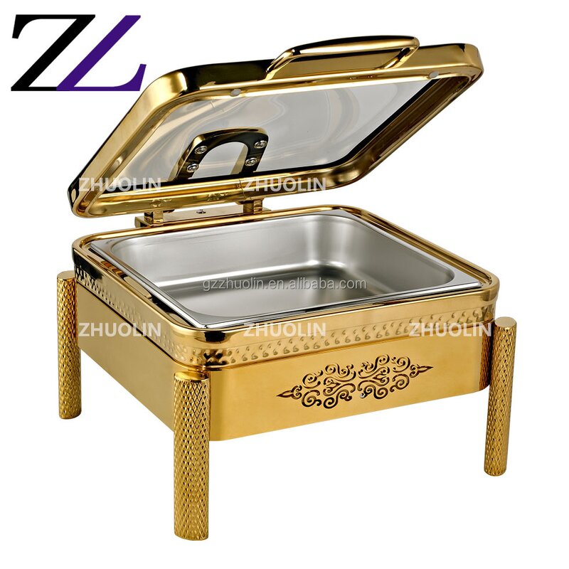 Chafing Dish Factory - 5-Star Hotel 6L Stainless Steel Glass