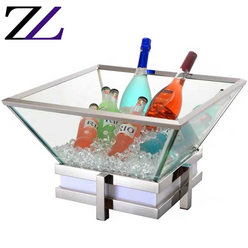Buffet Food Stand Manufacturer - Acrylic Base Luxury Seafood Display