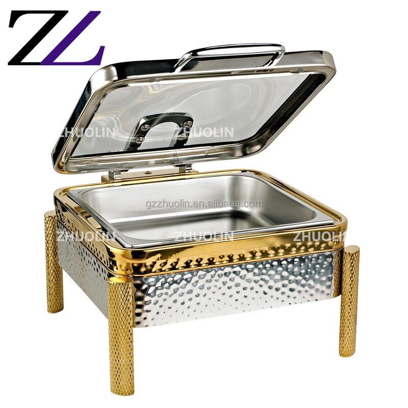 Chafing Dish Factory - Latest 9L Silver Rectangular Hotel Restaurant