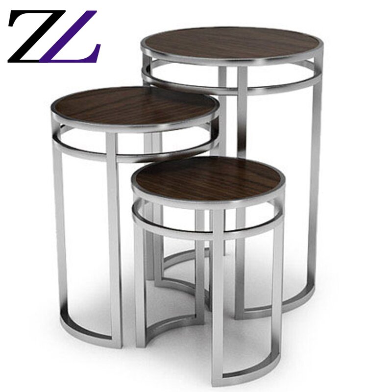 Buffet Table Supplier - Square Steel Stent Wine Table with Light