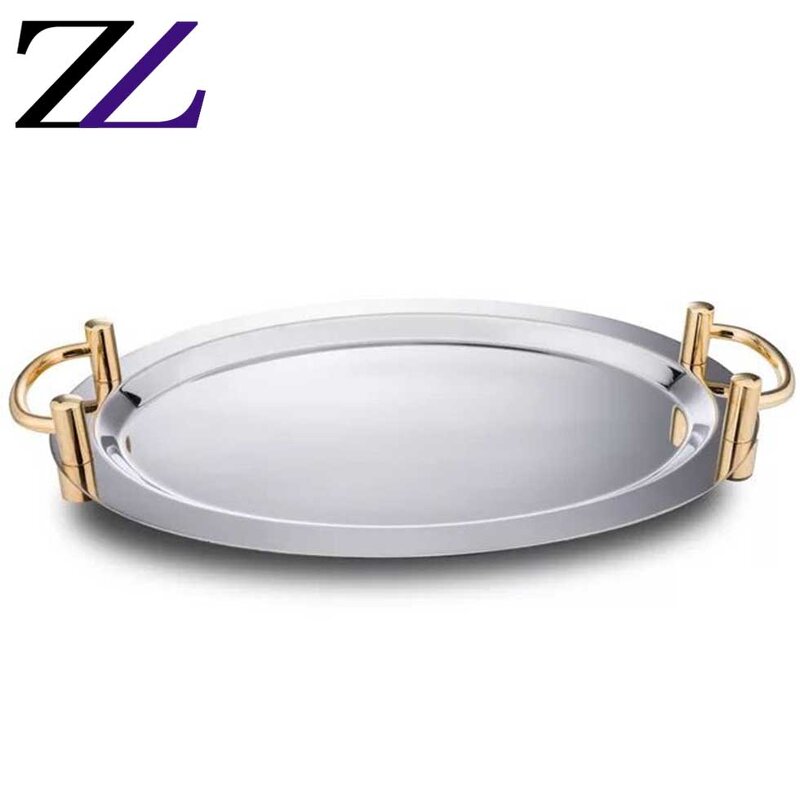Dinnerware Set Factory - Hotel Banquet Stainless Steel Wedding Plates