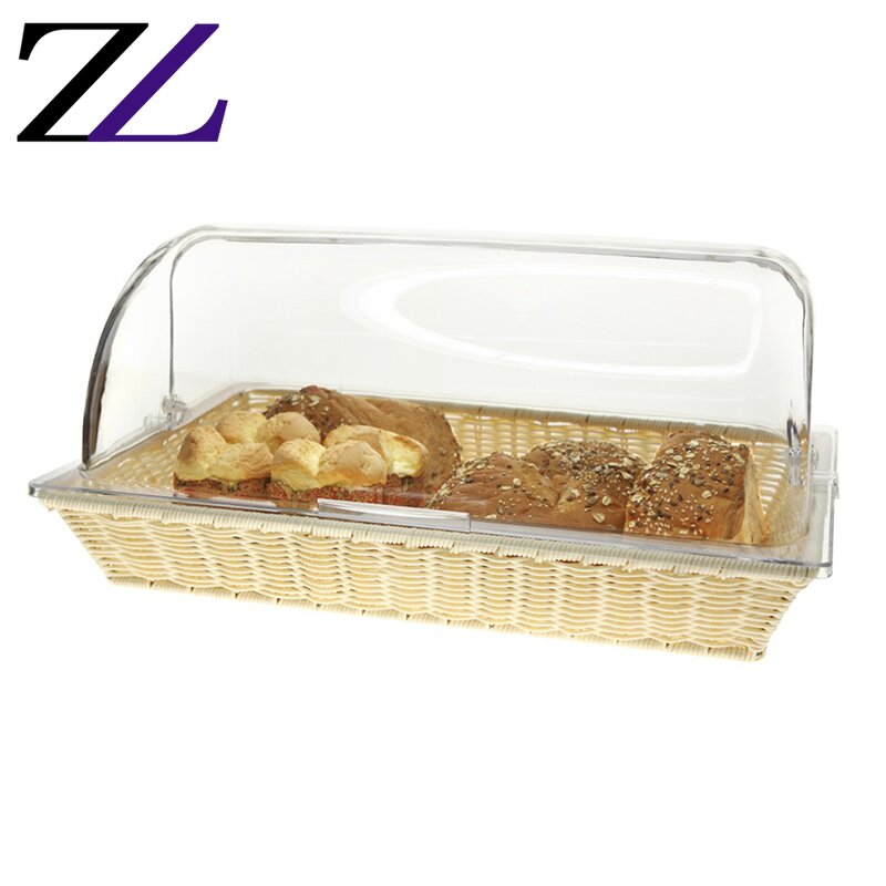 Food Display Basket Supplier - 3 Layer Dessert Rising Bread Basket