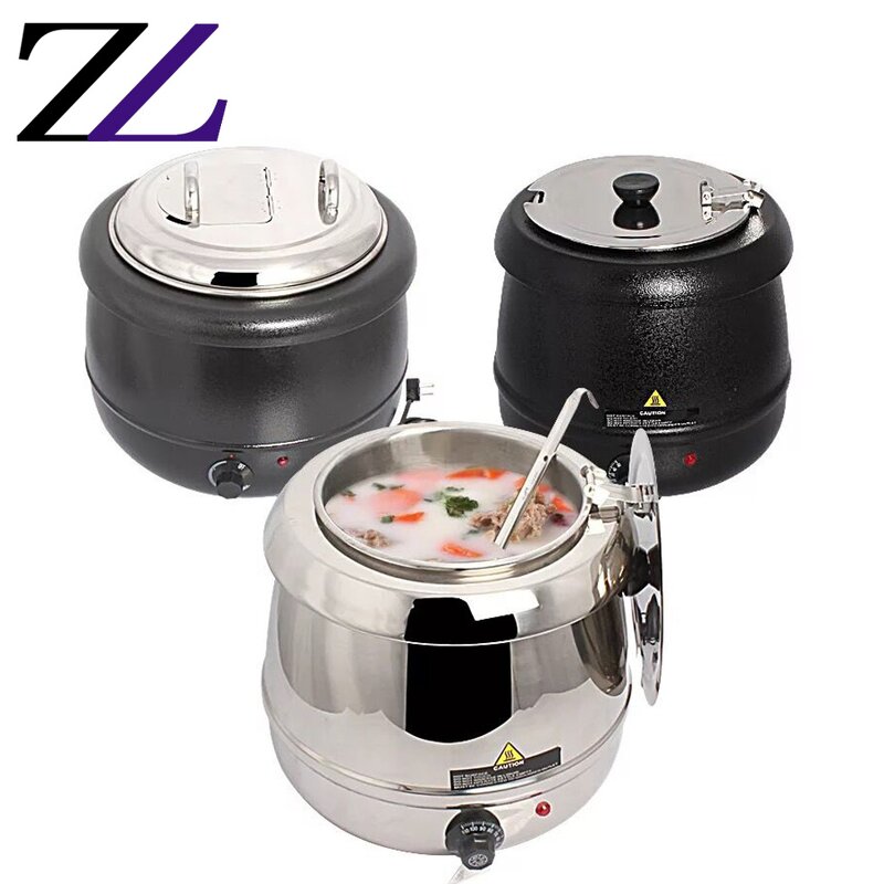 Soup Warmer Pot Manufacturer - 10L Commercial Stainless Steel Buffet Pot