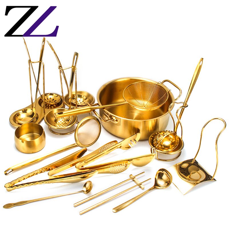 Buffet Serving Utensil Supplier - Single Big Steel Serving Spoon Holder