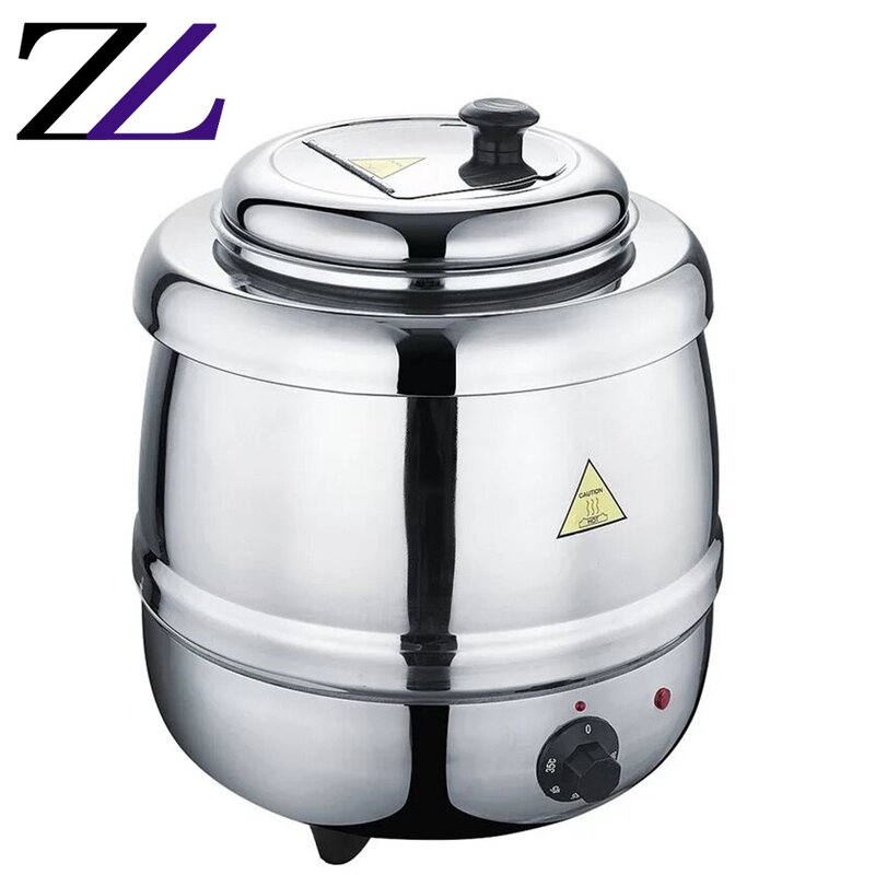 Soup Warmer Pot Manufacturer - 10L Commercial Stainless Steel Buffet Pot