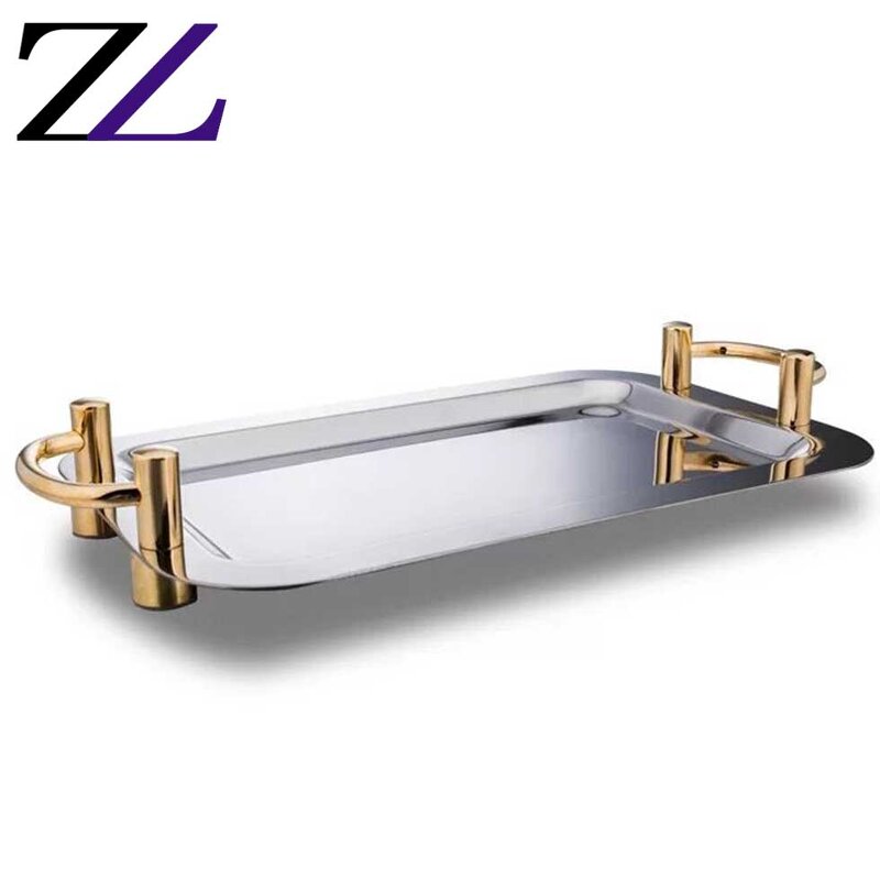 Dinnerware Set Factory - Hotel Banquet Stainless Steel Wedding Plates