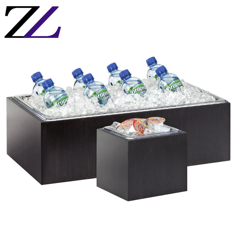 Wooden Buffet Stand Factory - 3 Tier Triangle Wooden Food Presentation