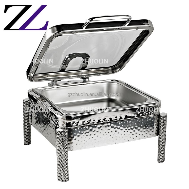 Chafing Dish Factory - Latest 9L Silver Rectangular Hotel Restaurant