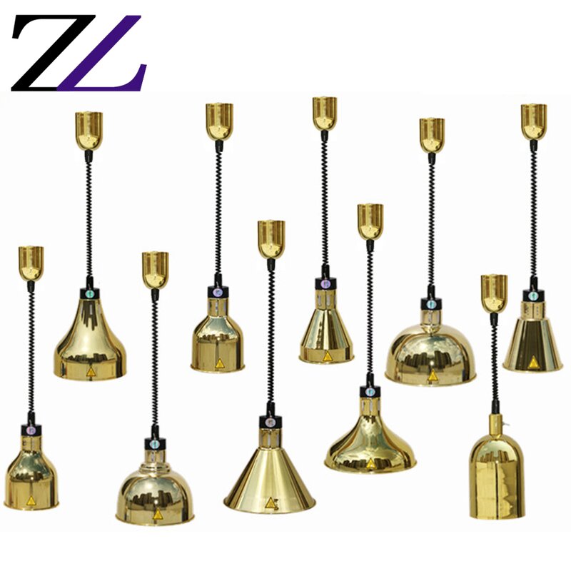 Infrared Heat Lamp Supplier - Hammered Stainless Steel Adjustable 250W