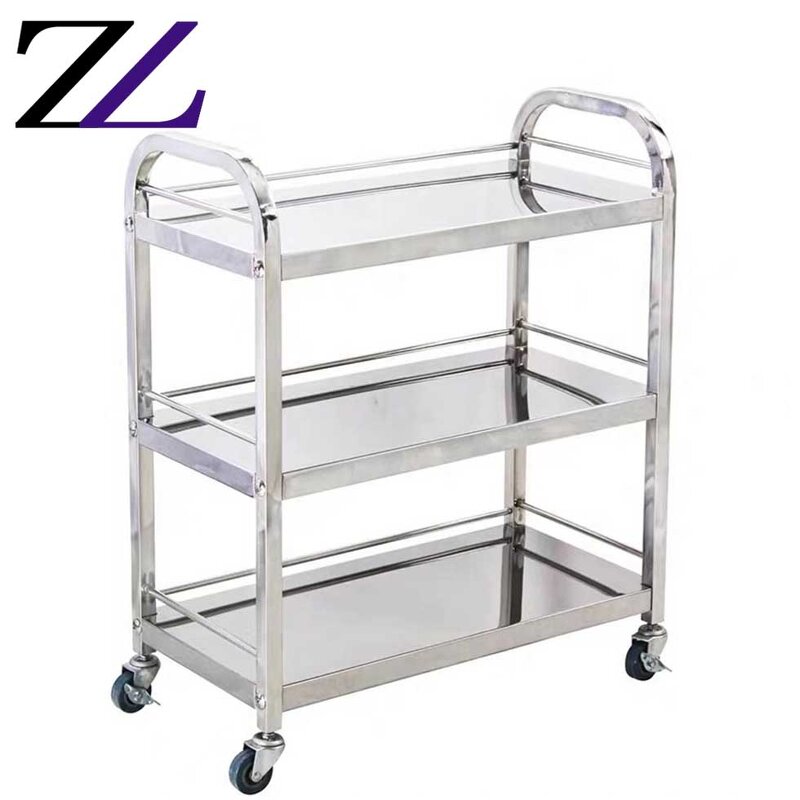 Food Warmer Trolley Manufacturer - LED Chafing Dish Banquet Serving Cart