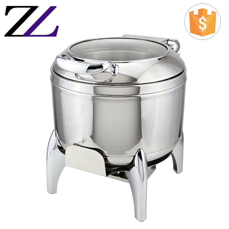 Soup Warmer Set Factory - Fuel Gas Stainless Steel Electric Tureen